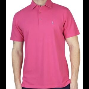 Tailorbyrd Vibrant Pink Polo Shirt